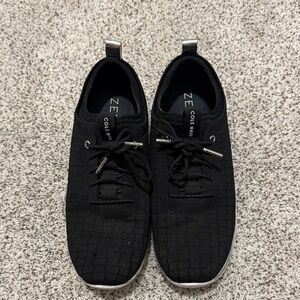 Cole Haan Men's Black and White Sneakers